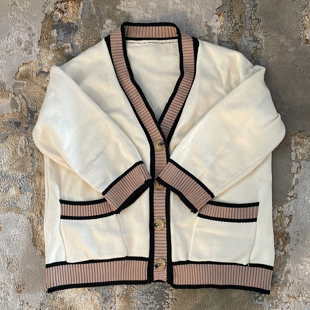 Yesstyle | Pecora - Color Block Cardigan